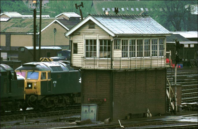 Norwich Thorpe Goods Yard signal box 