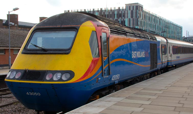 East Midland Trains HST power car 43050 at Nottingham 