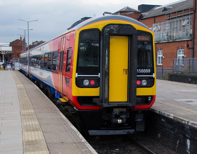 East Midland Trains class 158889 