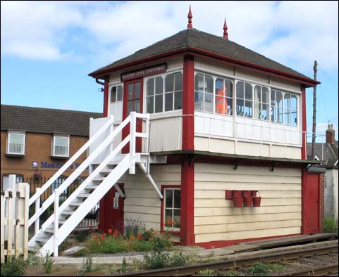 Oakham Level Crossing signal box