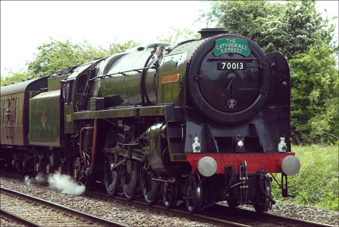 BR Britannia class 4-6-2 number 70013 
