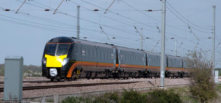 Grand Central class 180 at Offord