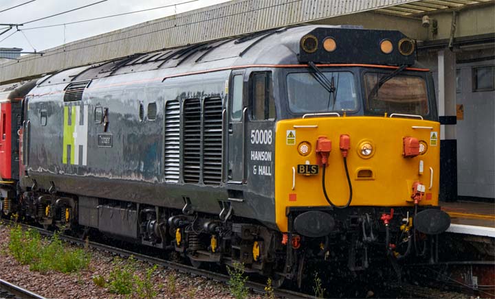 Hanson and Hall class 50008 Thunderer 