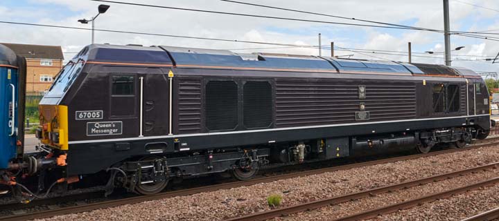 Class 67007   The Queens Messenger 