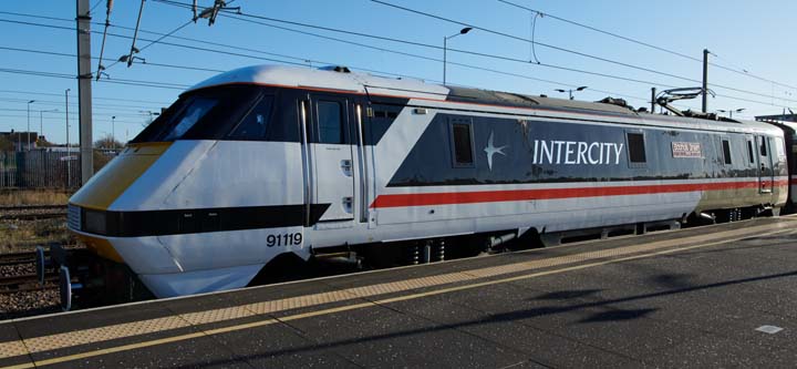 LNER class 91119  Bonds Green