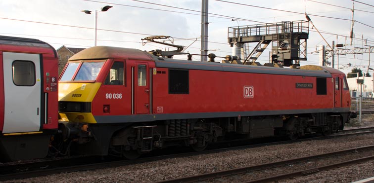 DB class 90 036 'Driver Jack Mills' 
