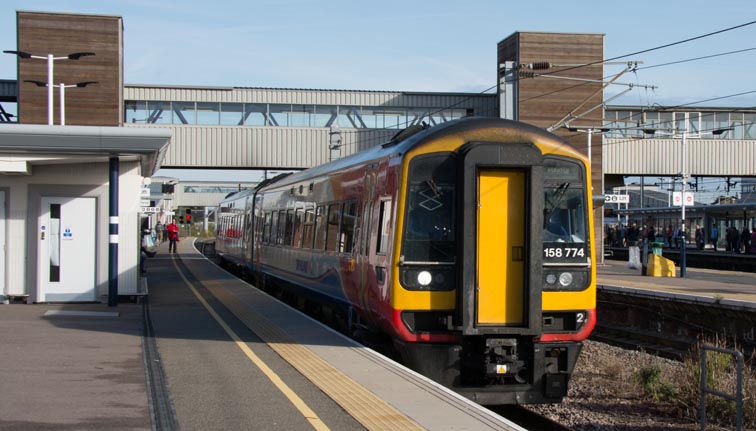 East Midlands Trains class 158 744 