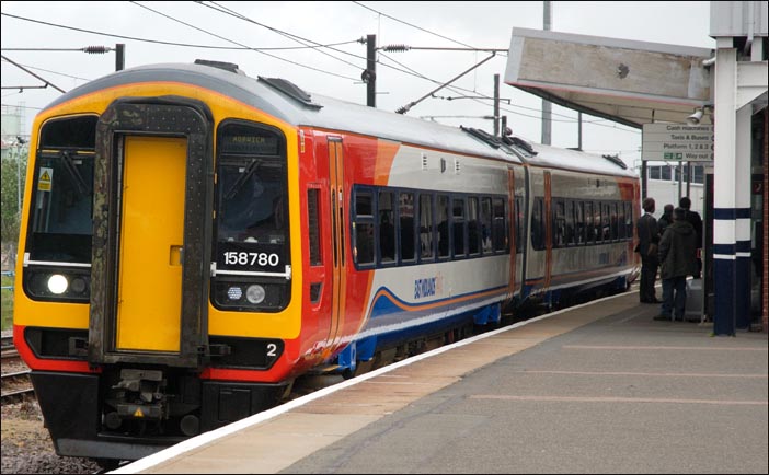 East Midland Trains class 158780 