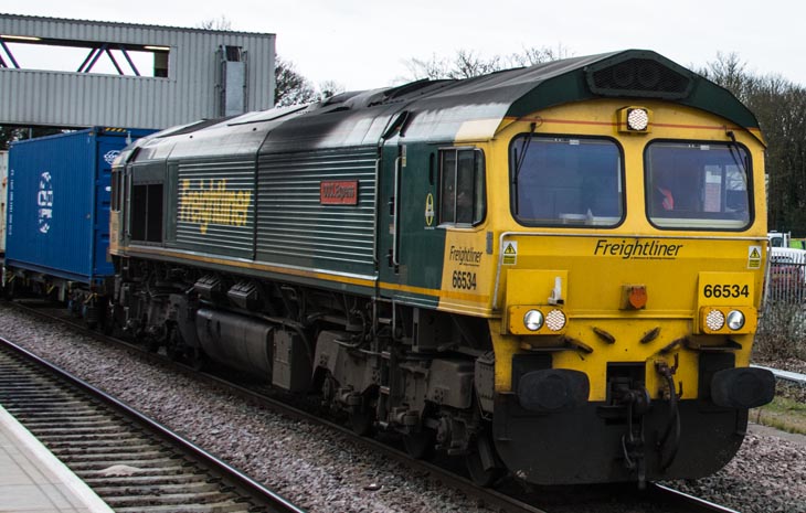 Freightliner class 66534 