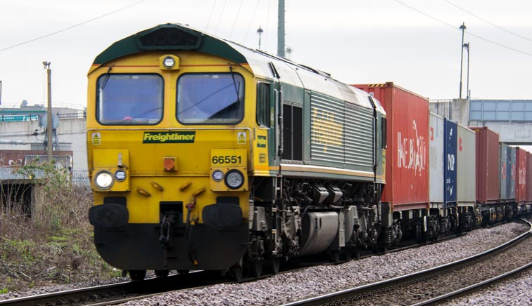 Freightliner Class 66551 