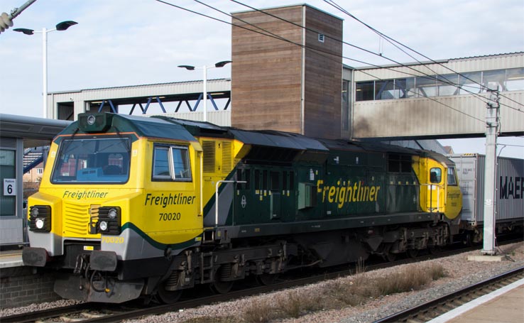 Freightliner class 70020 