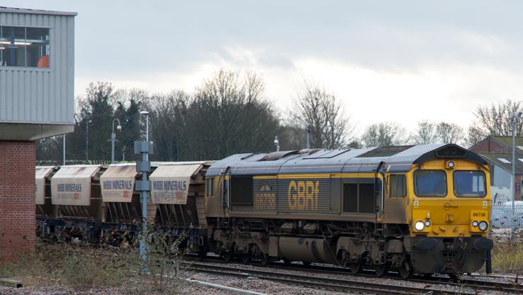 GBRF class 66738 