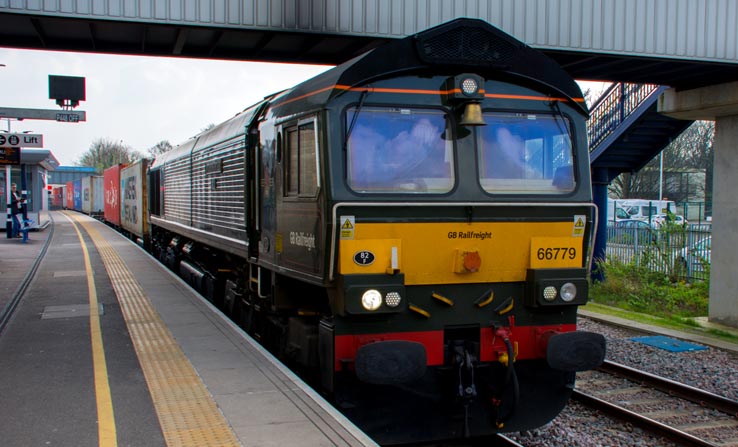GBRf class 66779 Evening Star 