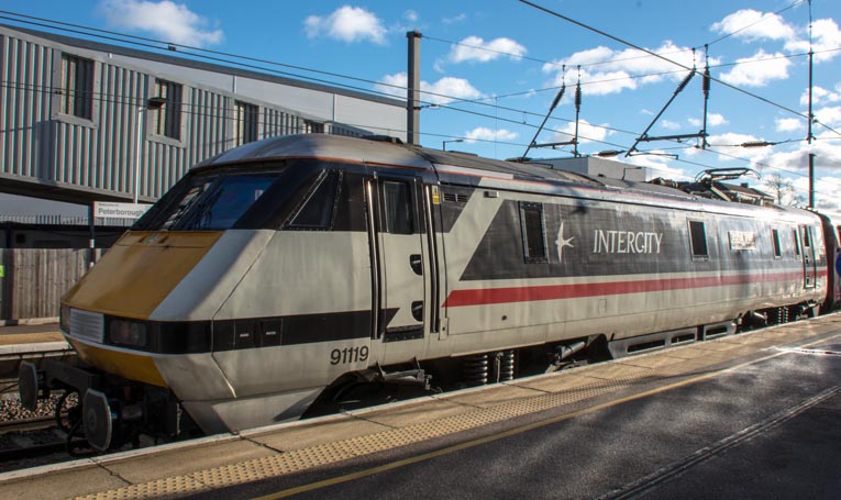LNER Class 91119 Bounds Green Depot  