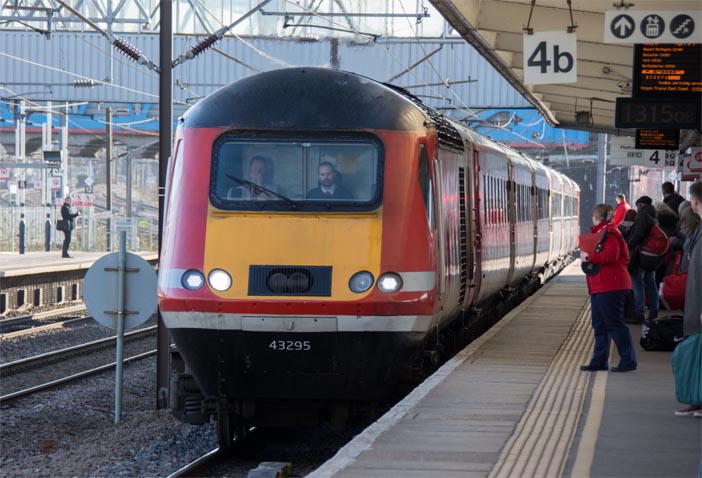 Virgin East Coast High Speed Train (HST) 43295 