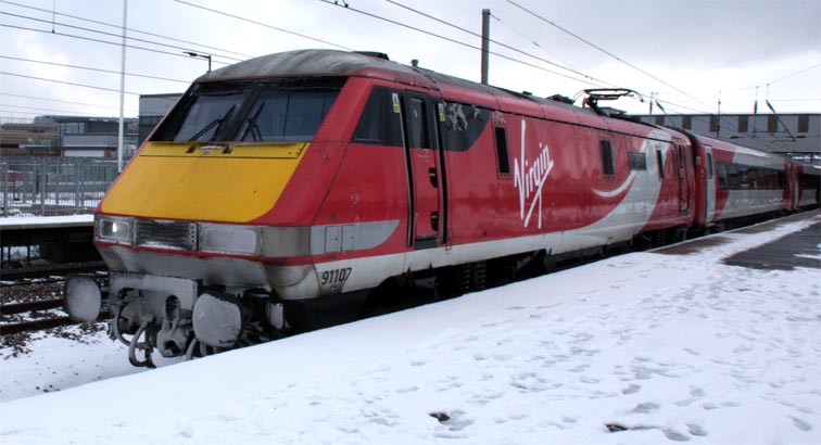 Virgin East Coast class 91107 