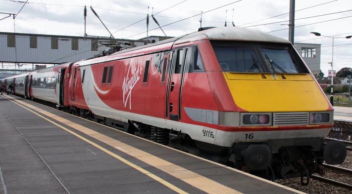 Virgin East Coast class 91116 