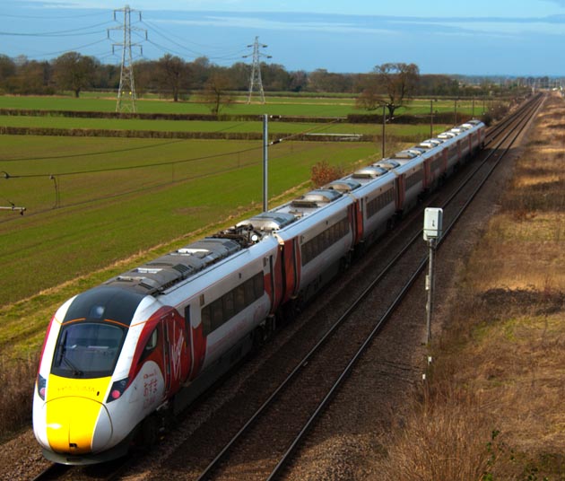 A New Virgin AZUMA set at Werrington 