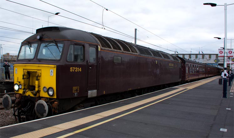 West Coast Class 57 314 