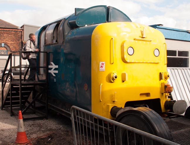 Cab from class 55008  