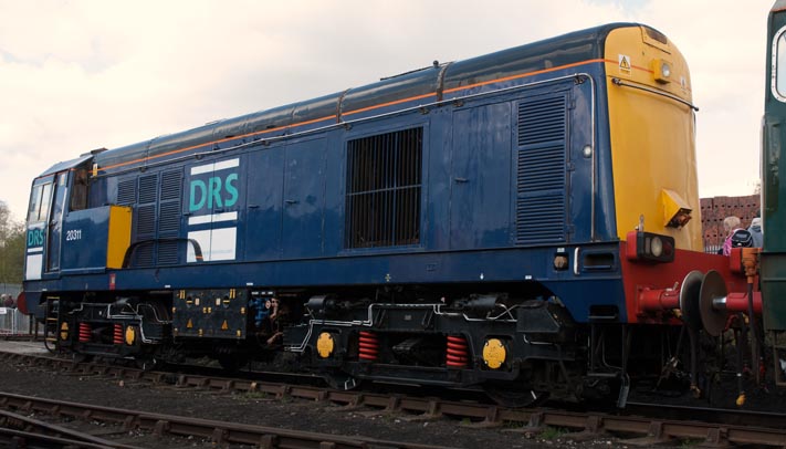 DRS class 2011 at Barrow Hill
