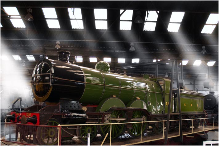 GNR 4-4-2 no.251 GNR 4-4-2 no.251