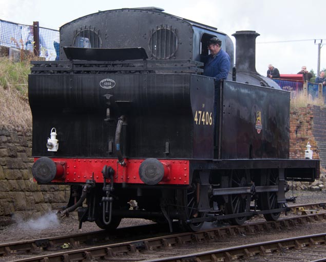0-6-0T 47406 at Barrow Hill 0-6-0T 47406 at Barrow Hill