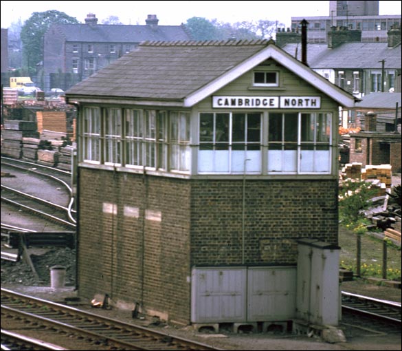 Cambridge North signal box 