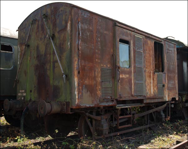 steam heat van used to heat carriages
