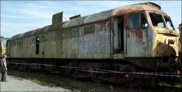  class 47 at Carnforth in 2008