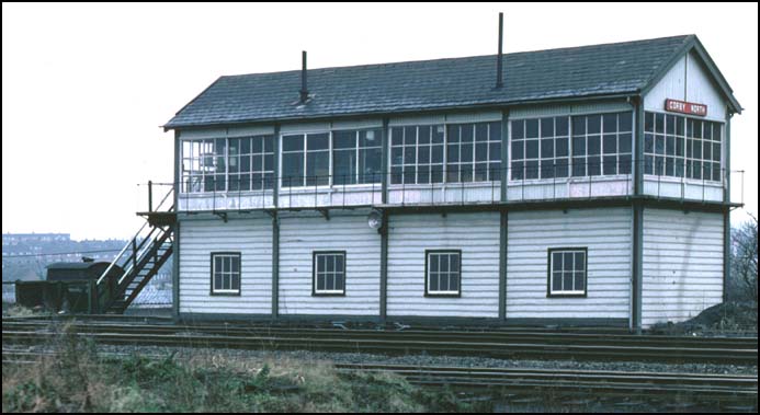Corby North signal box