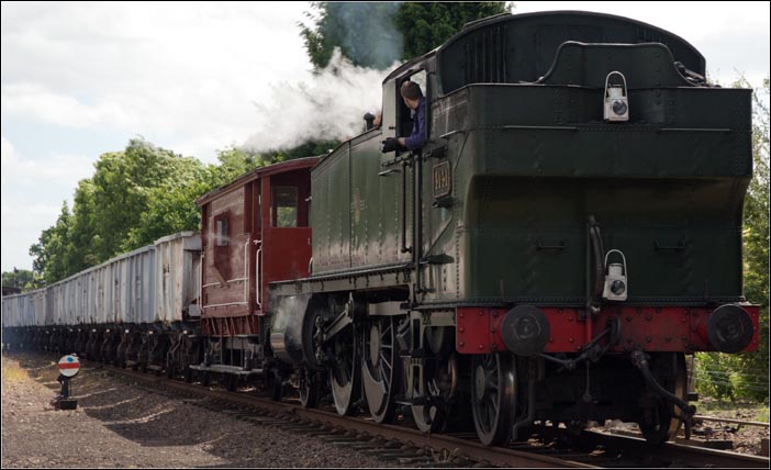 4141 at Rothley with the Windcutters in 2008 4141 at Rothley with the Windcutters in 2008