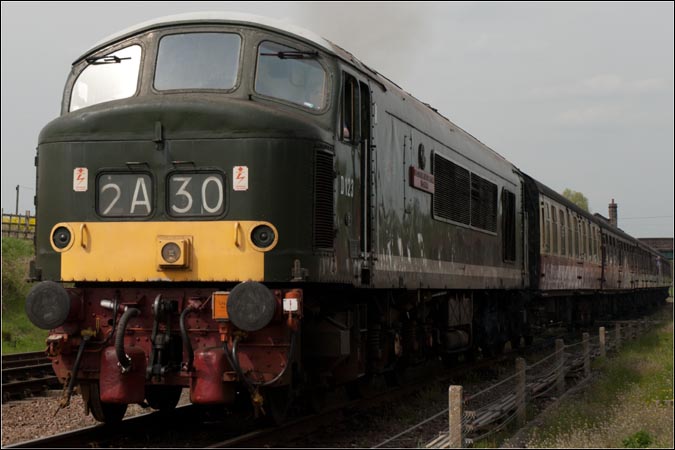 D123 at Quorn and Woodhouse station 