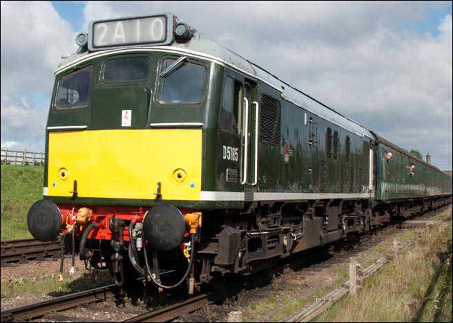 D5185 at the Great Central Railway on 12th September 2012. D5185 at the Great Central Railway on 12th September 2012.