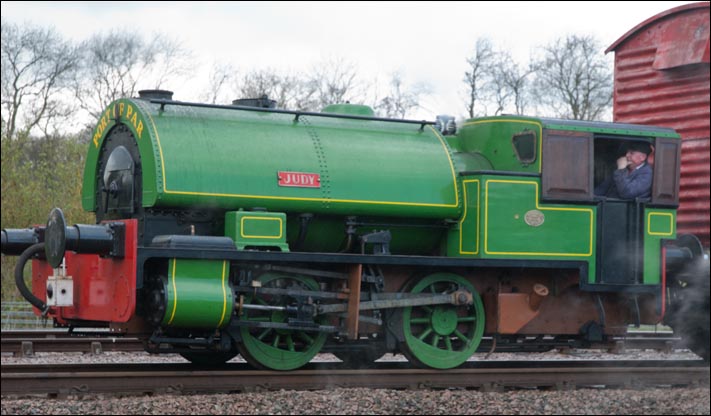 Judy a 0-4-0ST built by W.G. Bagnell for use at Par harbour 