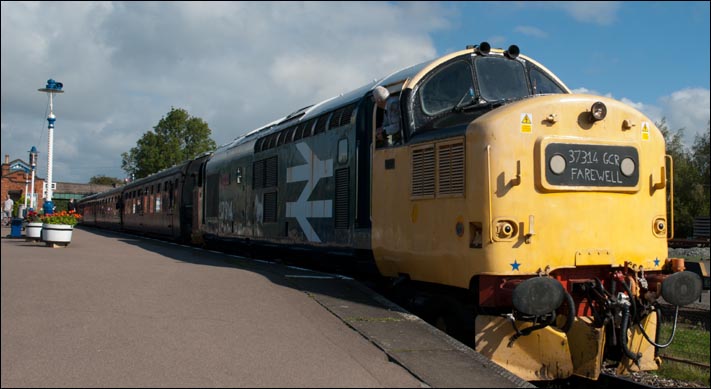 37314 at the Great Central Railway on 12th September 2010 at Quorn and Woodhouse station. 