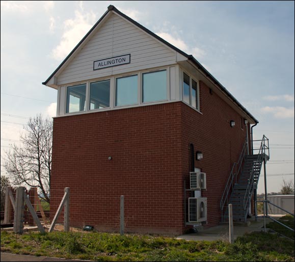 The Allington new signal box 