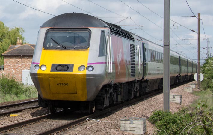 Virgin East Coast HST 43300 at Holme