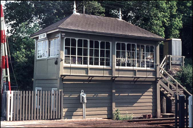 Ketton signal box BR Ketton signal box BR