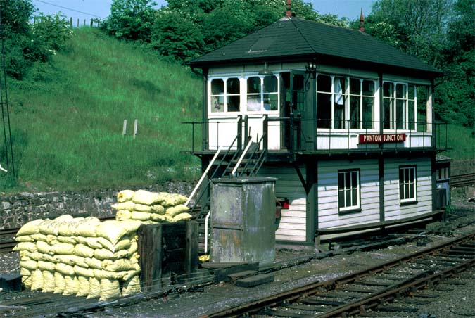 Manton Junction signal box.