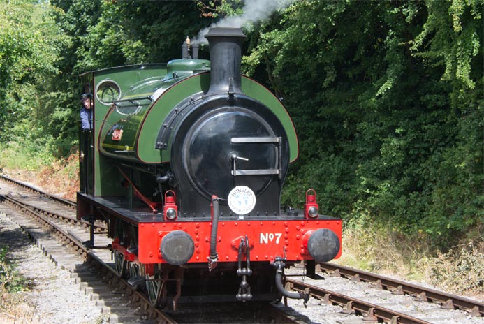Beatrice a 0-6-0ST Hunslet 