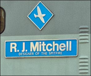 The nameplate on 33063 
