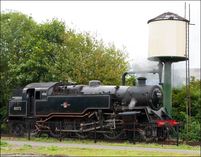 British Railways standard tank 2-6-4 locomotive no. 80072 British Railways standard tank 2-6-4 locomotive no. 80072