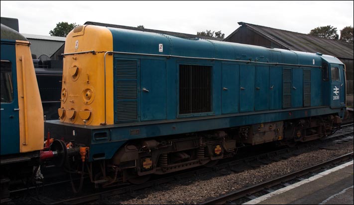 D8069 in Wansford Nene Valley station in October 2008 