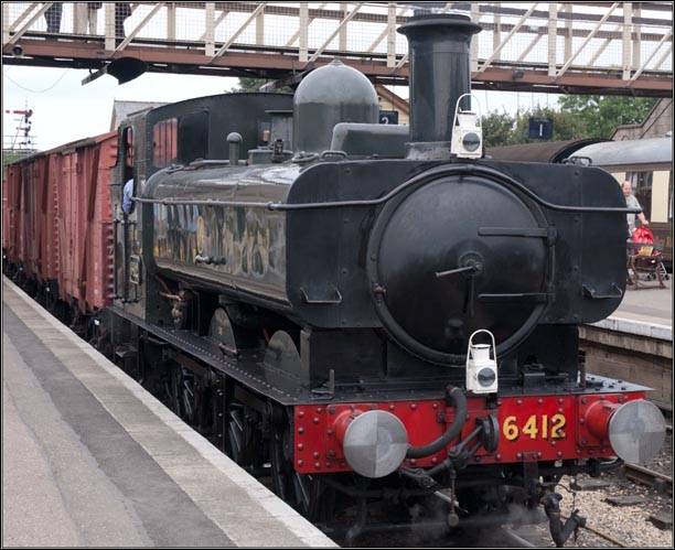 GWR 64XX 0-6-0T number 6412 at NVR in 2007