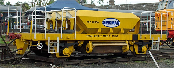DRZ 98500 n the yard at Wansford on 27th of September 2014