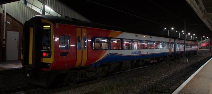 East Midland Trains class 158774 
