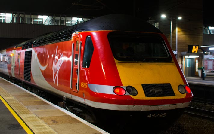 Virgin East Coast HST power car 43295 