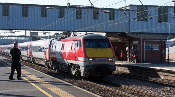 Virgin East Coast class 91121 