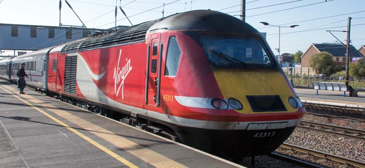 Virgin East Coast HST power car 43313 